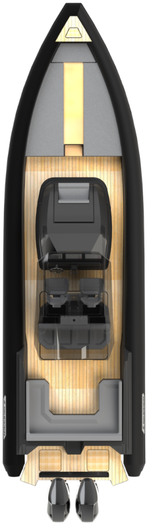 SKIPPER 38NC TOP VIEW TRANSPARENT 2